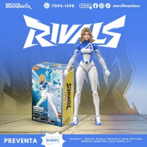 Blokees Marvel Rivals Invisible Woman Model Kit - (Preventa) ¡Reserva Ahora!