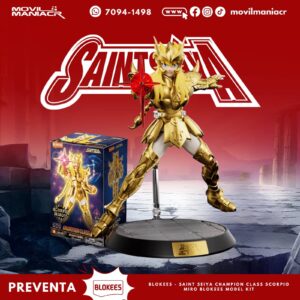 Blokees Saint Seiya Scorpio Miro Champion Class Model Kit - (Preventa) ¡Reserva Ahora!