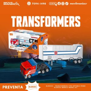 Blokees Transformers CT01 Optimus Prime Model Kit - (Preventa) ¡Reserva Ahora!