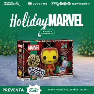 Calendario Funko Pop 2026 Marvel - (Preventa) ¡Reserva Ahora!