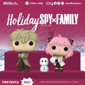 Colección 2 Funko Pop Holiday SpyxFamily - (Preventa) ¡Reserva Ahora!