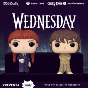 Colección 2 Funko Pop Wednesday - (Preventa) ¡Reserva Ahora!
