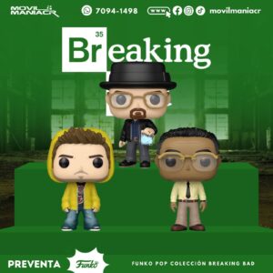 Colección 3 Funko Pop Breaking Bad - (Preventa) ¡Reserva Ahora!
