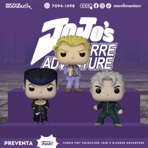 Colección 3 Funko Pop JoJo's Bizarre Adventure Diamond is Unbreakable - (Preventa) ¡Reserva Ahora!