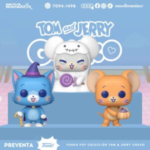 Colección 3 Funko Pop Tom and Jerry Gokko - (Preventa) ¡Reserva Ahora!
