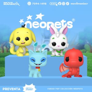 Colección 4 Funko Pop Neopets - (Preventa) ¡Reserva Ahora!