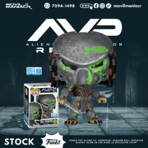 Funko Pop Aliens vs Predator Requiem Bull Predator GITD Exclusivo #1999 - (Stock) ¡Disponible Ahora!