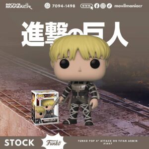 Funko Pop Attack on Titan Armin #1447 - (Stock) ¡Disponible Ahora!