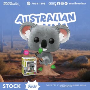 Funko Pop Australian Animals Koala Flocked #111 - (Stock) ¡Disponible Ahora!
