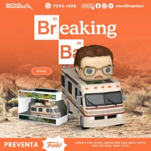 Funko Pop Breaking Bad Walt w The Crystal Ship Rides #310 - (Preventa) ¡Reserva Ahora!