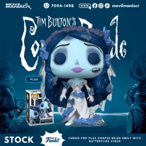 Funko Pop Corpse Bride Emily #1830 - Plus (Stock) ¡Disponible Ahora!