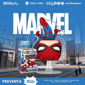 Funko Pop Daredevil(Spider-Man Mash-Up) Exclusivo #1603 - (Preventa) ¡Reserva Ahora!