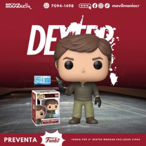 Funko Pop Dexter Morgan Exclusivo #1944 - (Preventa) ¡Reserva Ahora!