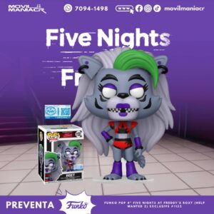 Funko Pop Five Nights at Freddy's Roxy Exclusivo #1132 - (Preventa) ¡Reserva Ahora!