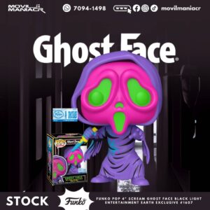 Funko Pop Ghost Face Blacklight Exclusivo #1607 - (Stock) ¡Disponible Ahora!