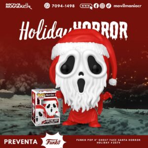 Funko Pop Holiday Horror Ghost Face #2074 - (Preventa) ¡Reserva Ahora!