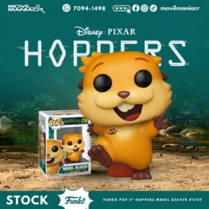 Funko Pop Hoppers Mabel Beaver #1749 - (Stock) ¡Disponible Ahora!