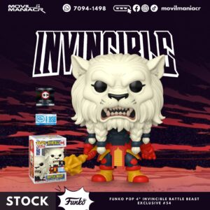 Funko Pop Invincible Battle Beast Exclusivo #54- (Stock) ¡Disponible Ahora!