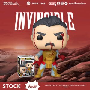 Funko Pop Invincible Omni-Man Bloody #1861 - (Stock) ¡Disponible Ahora!