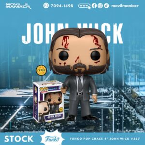 Funko Pop John Wick Chase #387 (Vaulted) - (Stock) ¡Disponible Ahora!