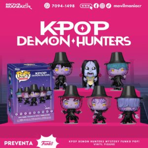 Funko Pop K-Pop Demon Hunters Mystery(Ver descripción) - (Preventa) ¡Reserva Ahora!