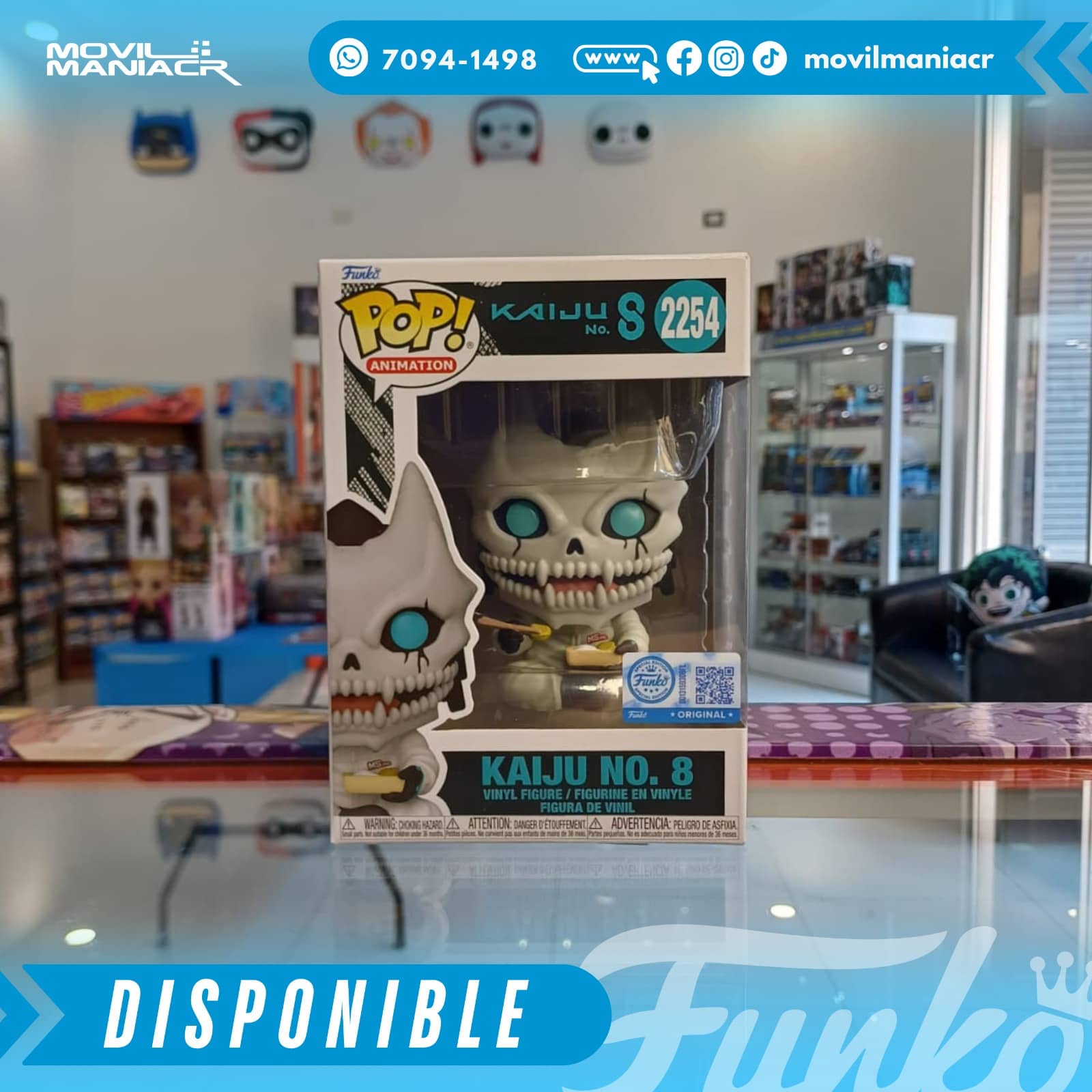 Funko Pop Kaiju No. 8(Jumpsuit) Exclusivo #2254 - (Stock) ¡Disponible Ahora! 2 Funko Pop Kaiju No. 8(Jumpsuit) Exclusivo #2254 - (Stock) ¡Disponible Ahora!