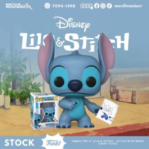 Funko Pop Lilo and Stitch Stitch w Mood Chart #1744 - (Stock) ¡Disponible Ahora!