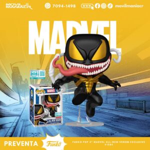 Funko Pop Marvel All-New Venom(9500pcs) Exclusivo #1584 - (Preventa) ¡Reserva Ahora!