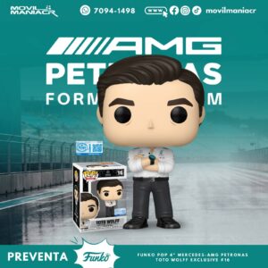 Funko Pop Mercedes-AMG Petronas Toto Wolff Exclusivo #16 - (Preventa) ¡Reserva Ahora!