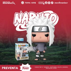 Funko Pop Naruto Shipudden Jiraiya Sannin Exclusivo #2103 - (Preventa) ¡Reserva Ahora!