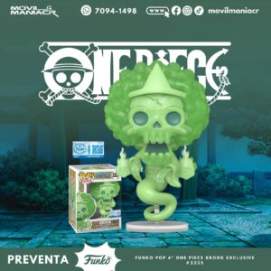Funko Pop One Piece Brook Exclusivo #2325 - (Preventa) ¡Reserva Ahora!
