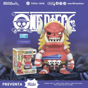 Funko Pop One Piece Oars 6Pulgadas Exclusivo #2405 - (Preventa) ¡Reserva Ahora!