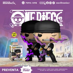 Funko Pop One Piece Roronoa Zoro GITD Exclusivo #2514 - (Preventa) ¡Reserva Ahora!