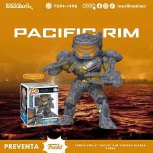 Funko Pop Pacific Rim Striker Eureka 6Pulgadas #2104 - (Preventa) ¡Reserva Ahora!