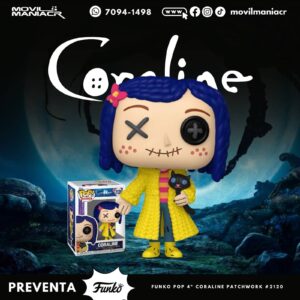 Funko Pop Patchwork Coraline #2120 - (Preventa) ¡Reserva Ahora!