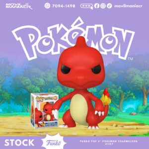 Funko Pop Pokémon Charmeleon #1157 - (Stock) ¡Disponible Ahora!