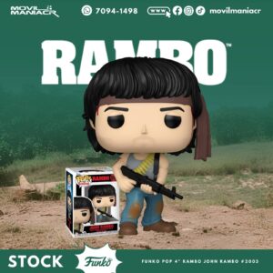 Funko Pop Rambo John Rambo #2003 - (Stock) ¡Disponible Ahora!