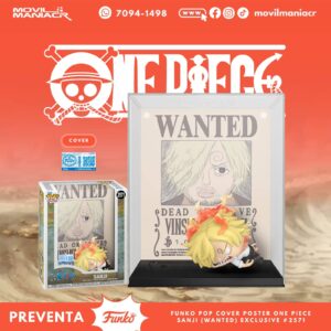Funko Pop Sanji (Wanted) Exclusivo Comic Cover #2571 - (Preventa) ¡Reserva Ahora!