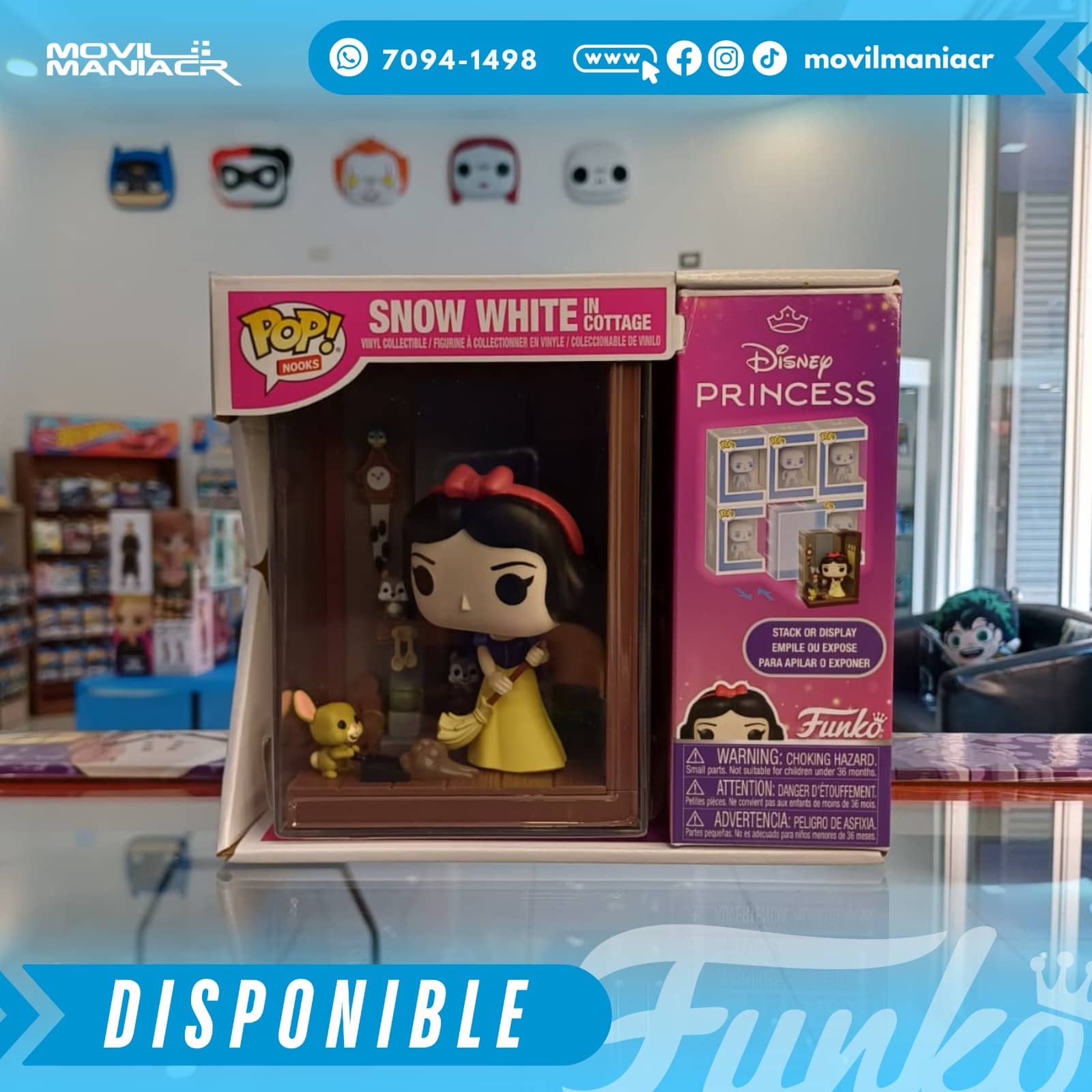 Funko Pop Snow White Nook - (Stock) ¡Disponible Ahora! 2 Funko Pop Snow White Nook - (Stock) ¡Disponible Ahora! - Imagen 2