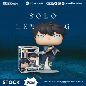 Funko Pop Solo Leveling Sung Jinwoo #1982 - (Stock) ¡Disponible Ahora!