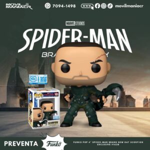 Funko Pop Spider-Man Brand New Day Scorpion Exclusivo #1628 - (Preventa) ¡Reserva Ahora!