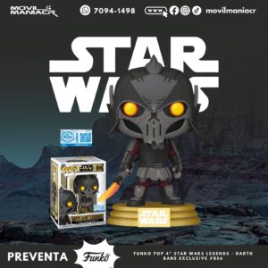 Funko Pop Star Wars Darth Bane(Legends) Exclusivo #856 - (Preventa) ¡Reserva Ahora!