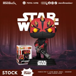 Funko Pop Star Wars Maul Shadow Lord Icarus #830 - (Stock) ¡Disponible Ahora!
