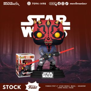 Funko Pop Star Wars Maul Shadow Lord Maul #828 - (Stock) ¡Disponible Ahora!