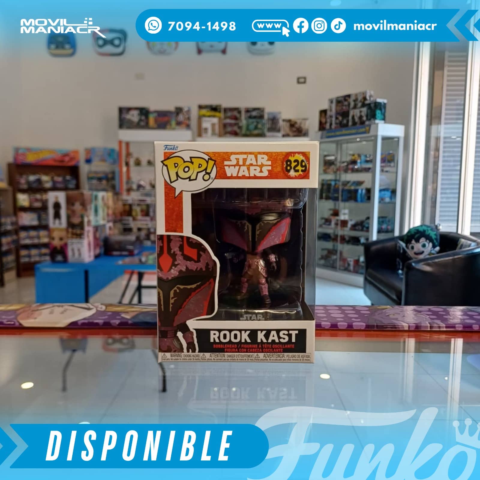 Funko Pop Star Wars Maul Shadow Lord Rook Kast #829 - (Stock) ¡Disponible Ahora! 2 Funko Pop Star Wars Maul Shadow Lord Rook Kast #829 - (Stock) ¡Disponible Ahora! - Imagen 2