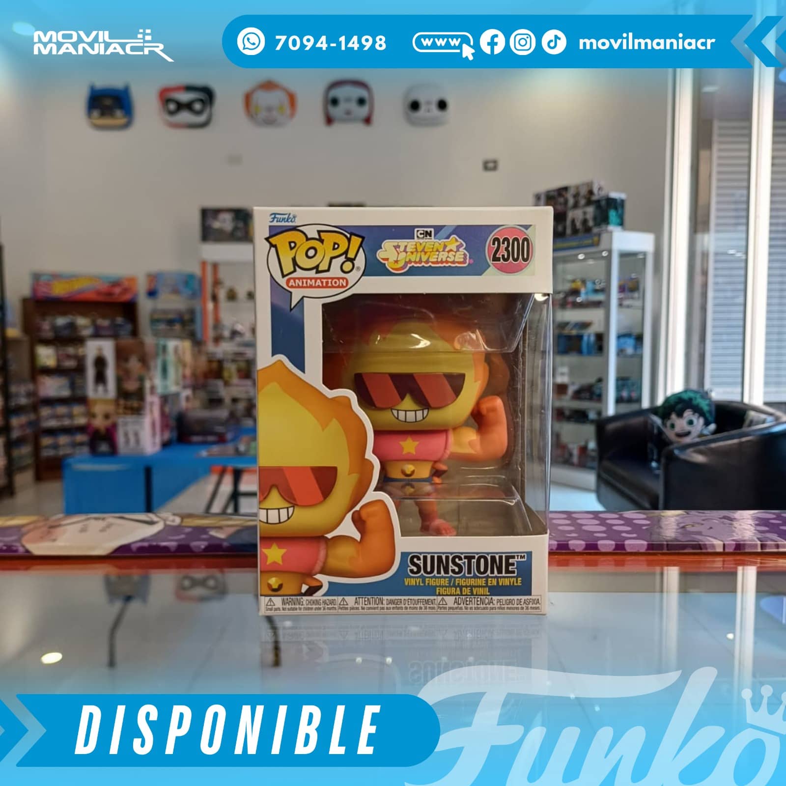 Funko Pop Steven Universe Sunstone #2300 - (Stock) ¡Disponible Ahora! 2 Funko Pop Steven Universe Sunstone #2300 - (Stock) ¡Disponible Ahora!