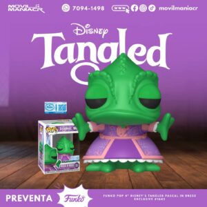 Funko Pop Tangled Pascal in Dress Exclusivo #1643 - (Preventa) ¡Reserva Ahora!