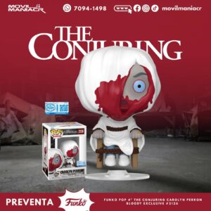 Funko Pop The Conjuring Carolyn Perron Bloody Exclusivo #2126 - (Preventa) ¡Reserva Ahora!
