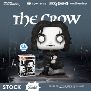 Funko Pop The Crow Eric Draven Exclusivo #1430 - (Stock) ¡Disponible Ahora!
