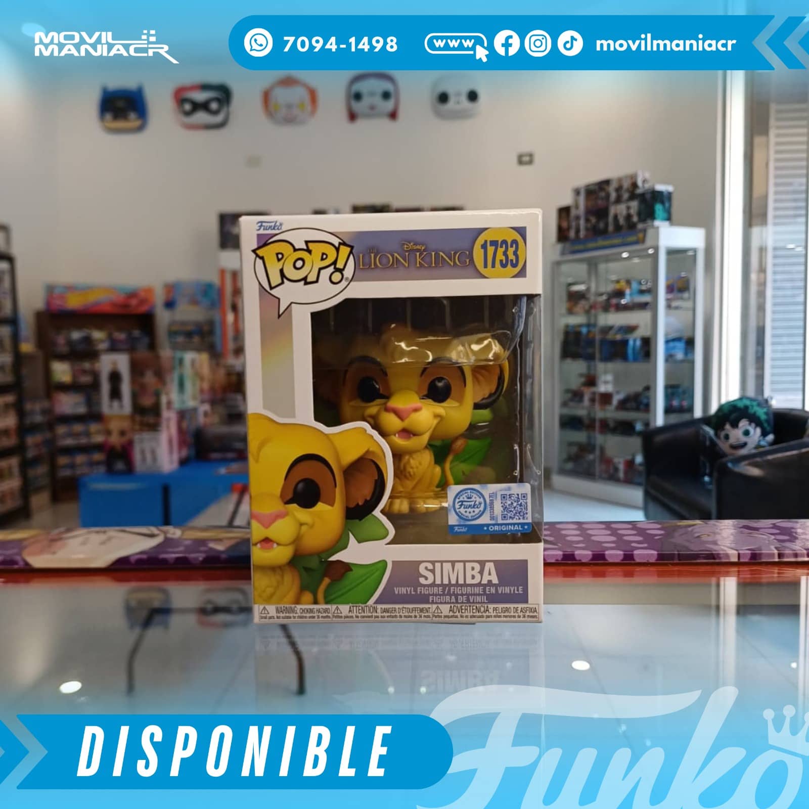 Funko Pop The Lion King Simba Exclusivo #1733 - (Stock) ¡Disponible Ahora! 2 Funko Pop The Lion King Simba Exclusivo #1733 - (Stock) ¡Disponible Ahora! - Imagen 2